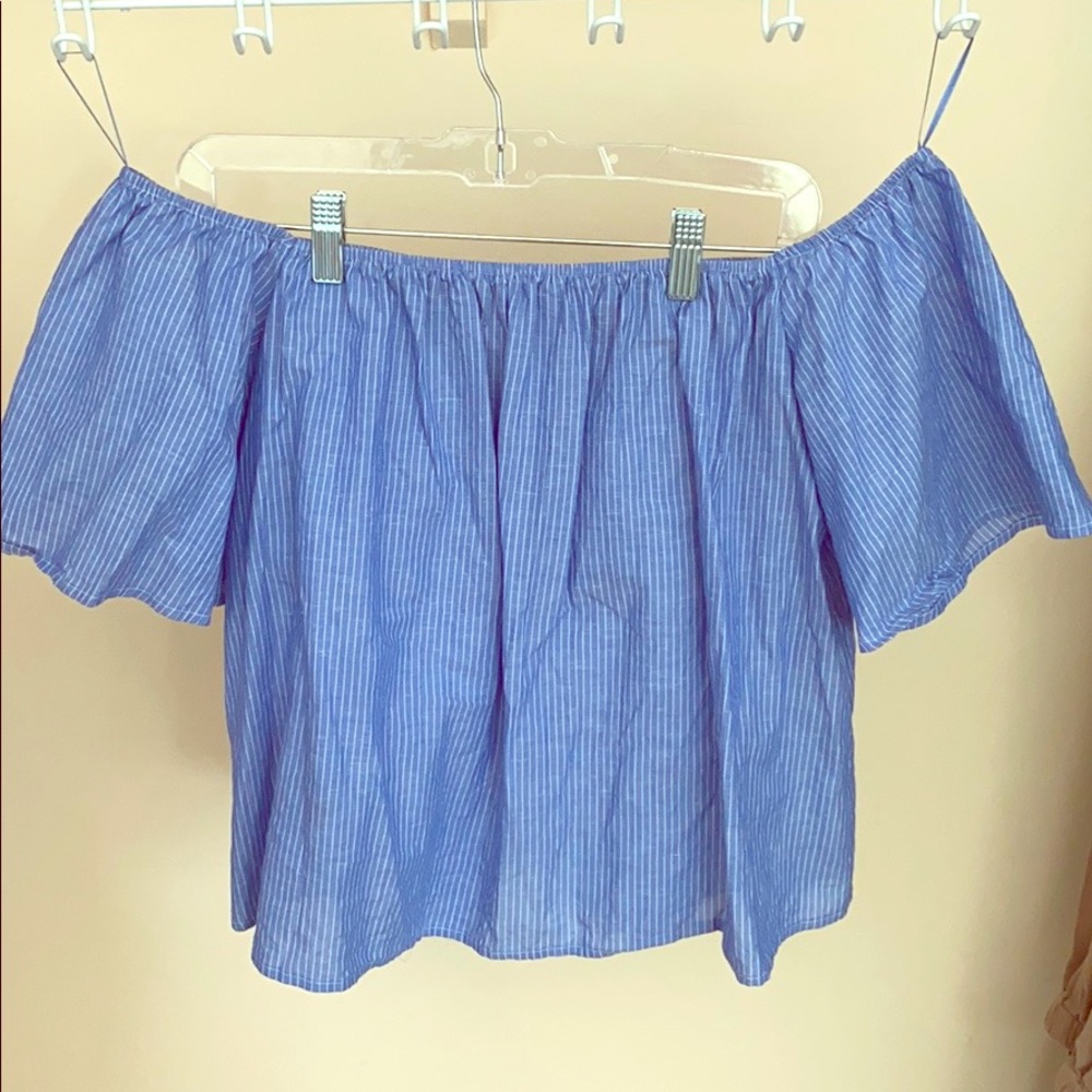 Off the shoulder blouse